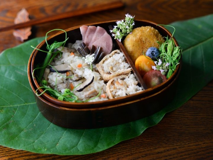 【満員御礼】《9/27AM》【オンライン・zoom】 信州木曽ヒノキ・サワラのお弁当箱で「身近な食材のデザイン・盛り付け」を楽しもう (曲げわっぱお弁当箱付き)の関連画像1