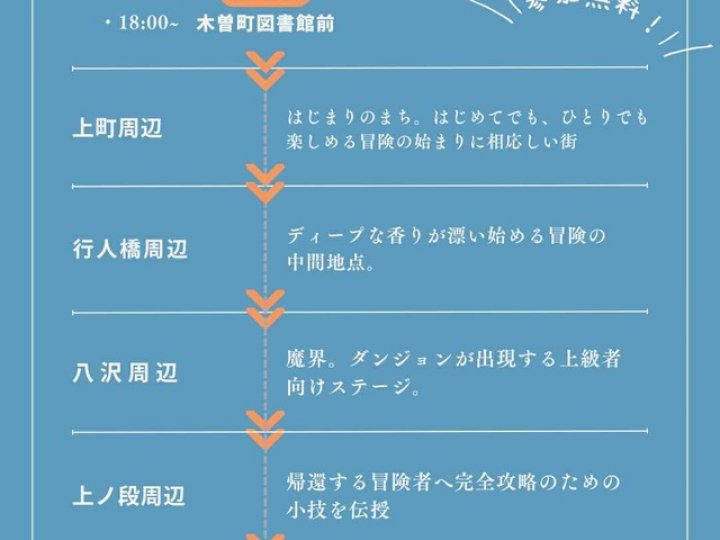 《8/9夕方》案内人と行く!きそのまち歩き vol.10の関連画像2